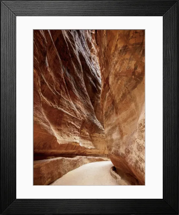 Framed Print : The Siq, Petra, UNESCO World Heritage Site, Ma an Governorate, Jordan, Middle East Framed Print : The Siq, Petra, UNESCO World Heritage Site, Ma an Governorate, Jordan, Middle East
