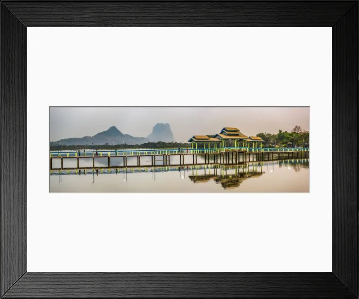 Framed Print : Kan Thar Yar Lake, Hpa An, Kayin State (Karen State), Myanmar (Burma), Asia Framed Print : Kan Thar Yar Lake, Hpa An, Kayin State (Karen State), Myanmar (Burma), Asia