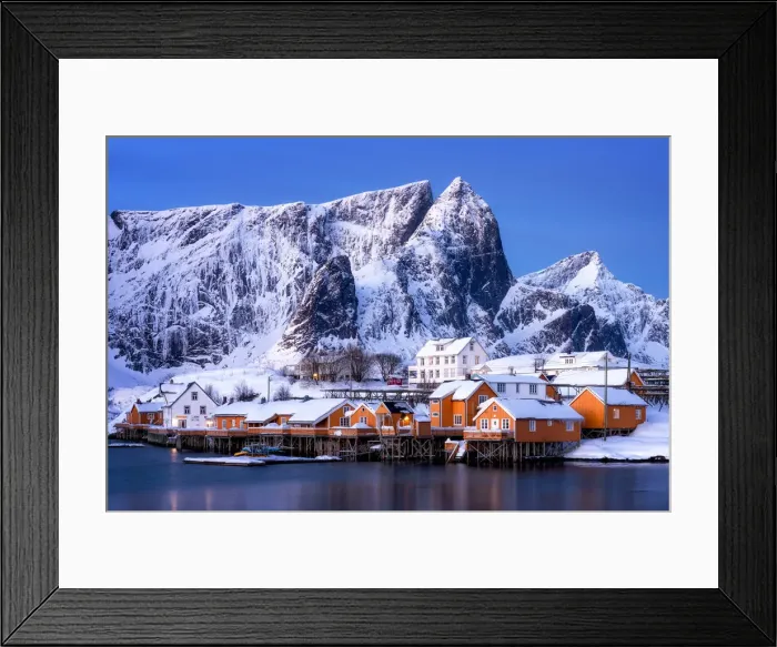 Framed Print : Rorbuer huts, rorbu, Sakrisoy, Moskenesoy, Lofoten Islands, Nordland, Norway, Europe Framed Print : Rorbuer huts, rorbu, Sakrisoy, Moskenesoy, Lofoten Islands, Nordland, Norway, Europe