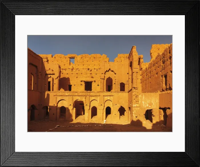 Framed Print : Kasbah Tamnougalt, Draa Valley, near Agdz, Morocco, North Africa, Africa