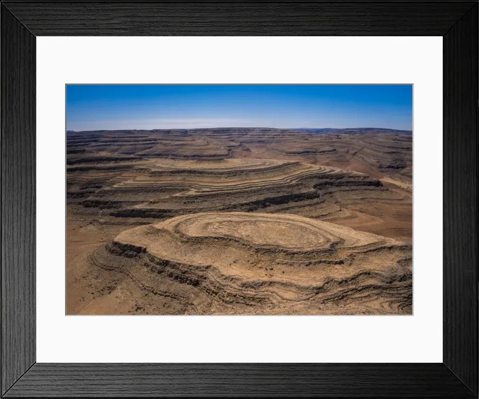 Framed Print : A drone shot of the Fish River Canyon, the second largest canyon in the world, Namibia Framed Print : A drone shot of the Fish River Canyon, the second largest canyon in the world, Namibia