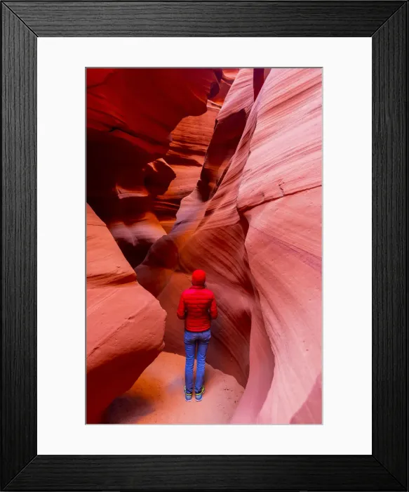 Framed Print : Antelope Canyon, Navajo Tribal Park, Page, Arizona, United States of America, North Framed Print : Antelope Canyon, Navajo Tribal Park, Page, Arizona, United States of America, North