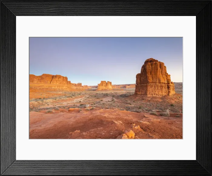 Framed Print : Park Avenue, Arches National Park, Moab, Utah, United States of America, North America Framed Print : Park Avenue, Arches National Park, Moab, Utah, United States of America, North America
