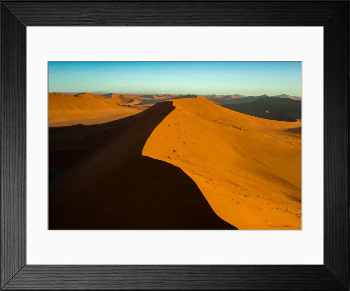 Framed Print : Dunes, Hardap, Namibia, Africa Framed Print : Dunes, Hardap, Namibia, Africa
