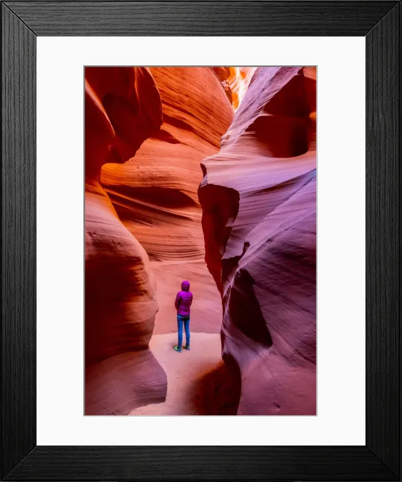 Framed Print : Antelope Canyon, Navajo Tribal Park, Page, Arizona, United States of America, North Framed Print : Antelope Canyon, Navajo Tribal Park, Page, Arizona, United States of America, North