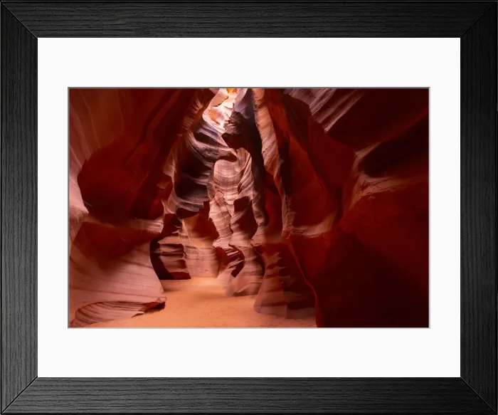 Framed Print : Antelope Canyon, Navajo Tribal Park, Page, Arizona, United States of America, North Framed Print : Antelope Canyon, Navajo Tribal Park, Page, Arizona, United States of America, North