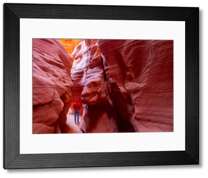 Framed Print : Antelope Canyon, Navajo Tribal Park, Page, Arizona, United States of America, North Framed Print : Antelope Canyon, Navajo Tribal Park, Page, Arizona, United States of America, North