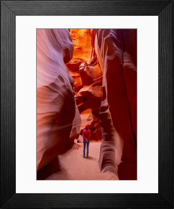 Framed Print : Antelope Canyon, Navajo Tribal Park, Page, Arizona, United States of America, North Framed Print : Antelope Canyon, Navajo Tribal Park, Page, Arizona, United States of America, North