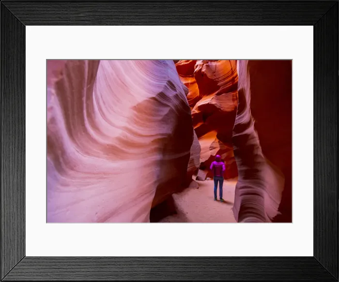 Framed Print : Antelope Canyon, Navajo Tribal Park, Page, Arizona, United States of America, North Framed Print : Antelope Canyon, Navajo Tribal Park, Page, Arizona, United States of America, North