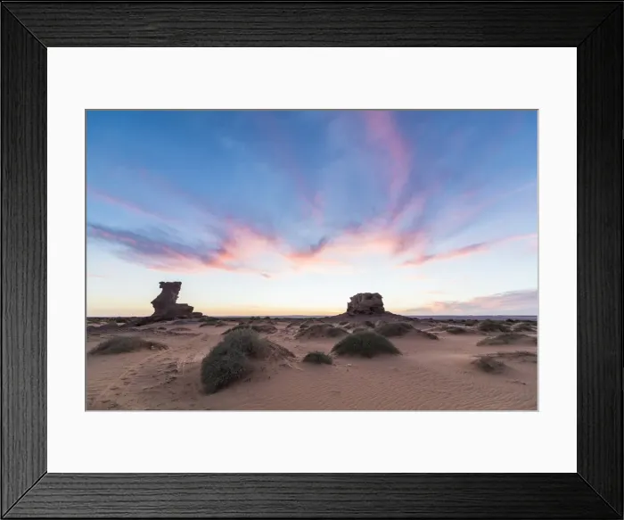 Framed Print : Sunset in the Sahara Desert near Timimoun, western Algeria, North Africa, Africa Framed Print : Sunset in the Sahara Desert near Timimoun, western Algeria, North Africa, Africa