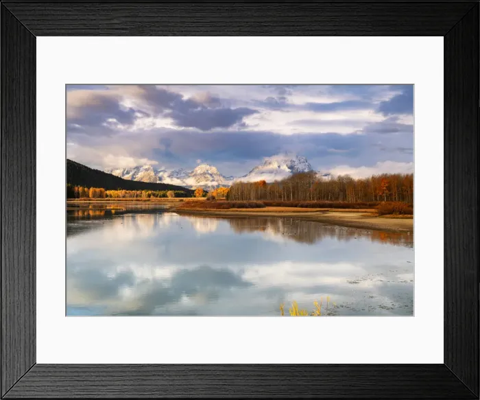Framed Print : Oxbow Bend, Teton Range, Grand Teton National Park, Wyoming, United States of America Framed Print : Oxbow Bend, Teton Range, Grand Teton National Park, Wyoming, United States of America