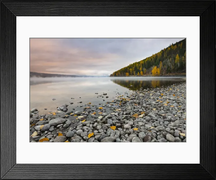 Framed Print : Sunrise on the shore of Lake McDonald, Glacier National Park, Montana, United States Framed Print : Sunrise on the shore of Lake McDonald, Glacier National Park, Montana, United States