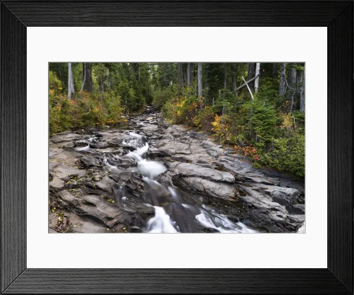 Framed Print : Narada Falls, Mount Rainier National Park, Washington State, United States of America Framed Print : Narada Falls, Mount Rainier National Park, Washington State, United States of America
