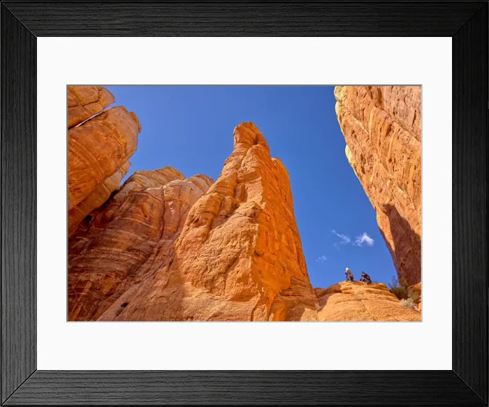 Framed Print : View of the sky from the centre of Cathedral Rock in Sedona, Arizona, United States Framed Print : View of the sky from the centre of Cathedral Rock in Sedona, Arizona, United States