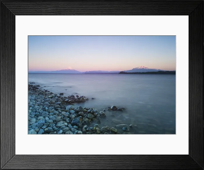 Framed Print : Sunrise over lake Llanquihue and Volcan Osorno, Puerto Varas, Chilean Lake District Framed Print : Sunrise over lake Llanquihue and Volcan Osorno, Puerto Varas, Chilean Lake District