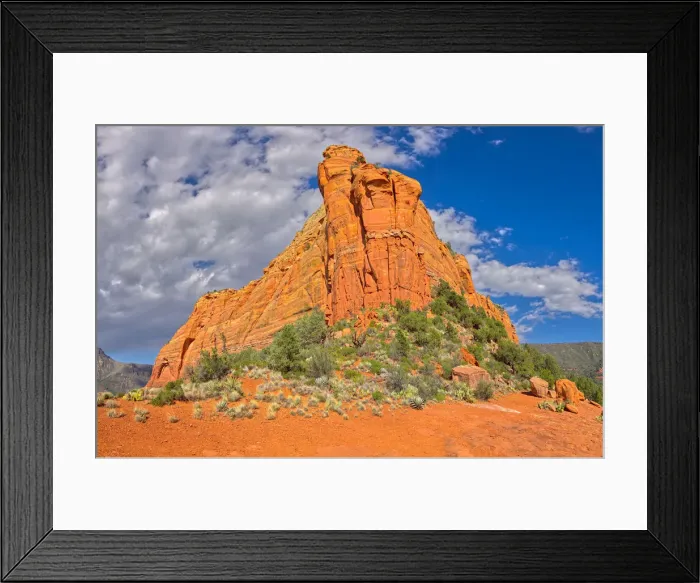 Framed Print : Close up of the eastern half of Mitten Ridge, accessible by way of the Hangover Trail Framed Print : Close up of the eastern half of Mitten Ridge, accessible by way of the Hangover Trail