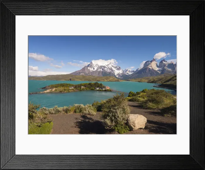 Framed Print : Torres Del Paine National Park, Patagonia, Chile, South America Framed Print : Torres Del Paine National Park, Patagonia, Chile, South America