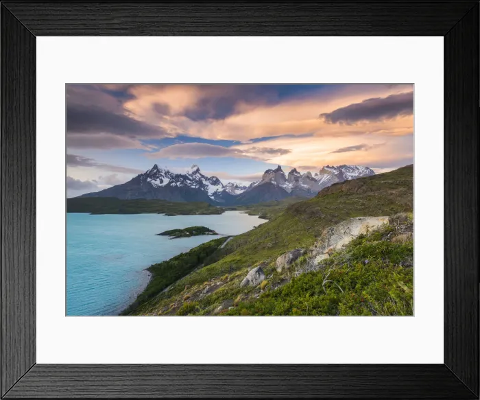 Framed Print : Torres Del Paine National Park, Patagonia, Chile, South America Framed Print : Torres Del Paine National Park, Patagonia, Chile, South America