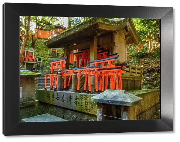 Fushimi Inari Taisha, the most important Shinto shrine, famous for its thousand red