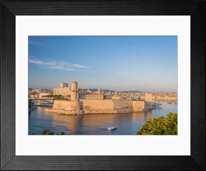 Framed Print : Fort Saint Jean, Marseille, Bouches du Rhone, Provence, Provence-Alpes-Cote d Azur Framed Print : Fort Saint Jean, Marseille, Bouches du Rhone, Provence, Provence-Alpes-Cote d Azur