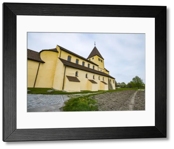 Framed Print : St. Georg church, Reichenau-Oberzell, Reichenau Island, UNESCO World Heritage Site Framed Print : St. Georg church, Reichenau-Oberzell, Reichenau Island, UNESCO World Heritage Site