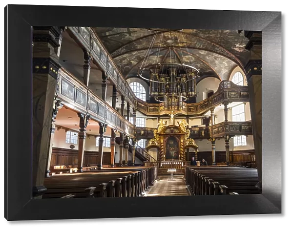 Interior of the Dreifaltigkeitskirche next to Speyer Cathedral, Speyer, Germany, Europe