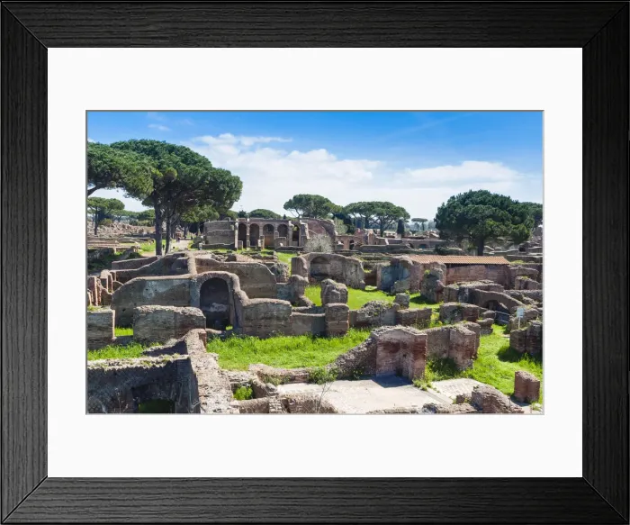 Framed Print : Block of Bacchus and Arianna, Ostia Antica archaeological site, Ostia, Rome province Framed Print : Block of Bacchus and Arianna, Ostia Antica archaeological site, Ostia, Rome province