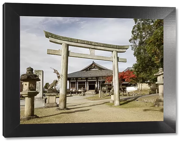 Todaiji Hokkedo, UNESCO World Heritage Site, Nara, Japan, Asia