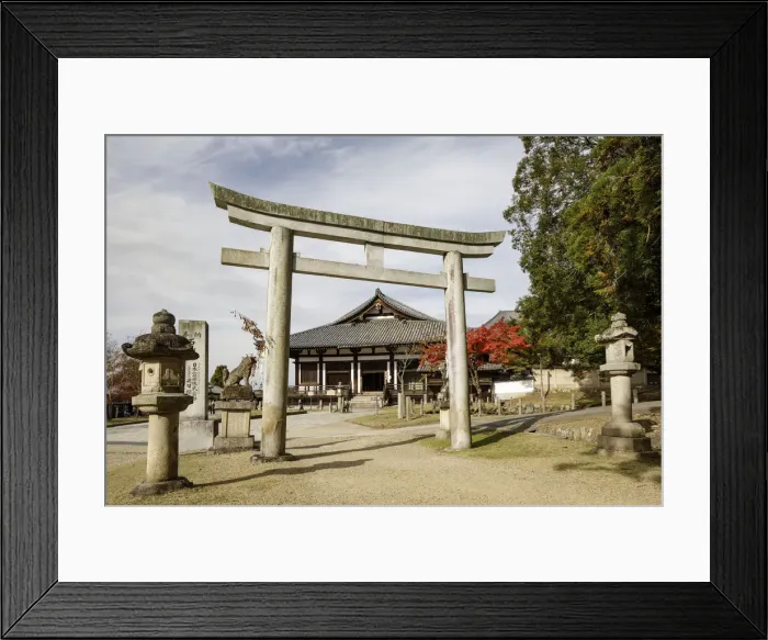 Framed Print : Todaiji Hokkedo, UNESCO World Heritage Site, Nara, Japan, Asia Framed Print : Todaiji Hokkedo, UNESCO World Heritage Site, Nara, Japan, Asia