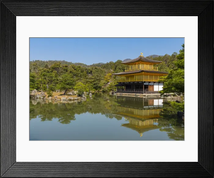 Framed Print : Kinkaku-ji temple, UNESCO World Heritage Site, Kyoto, Japan, Asia Framed Print : Kinkaku-ji temple, UNESCO World Heritage Site, Kyoto, Japan, Asia