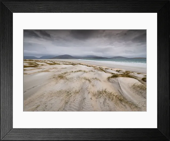 Framed Print : Sand dunes, Luskentyre Beach, West Harris, Outer Hebrides, Scotland, United Kingdom Framed Print : Sand dunes, Luskentyre Beach, West Harris, Outer Hebrides, Scotland, United Kingdom