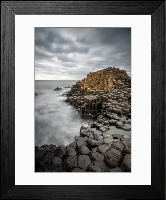 Framed Print : Giants Causeway, UNESCO World Heritage Site, County Antrim, Northern Ireland, United Framed Print : Giants Causeway, UNESCO World Heritage Site, County Antrim, Northern Ireland, United