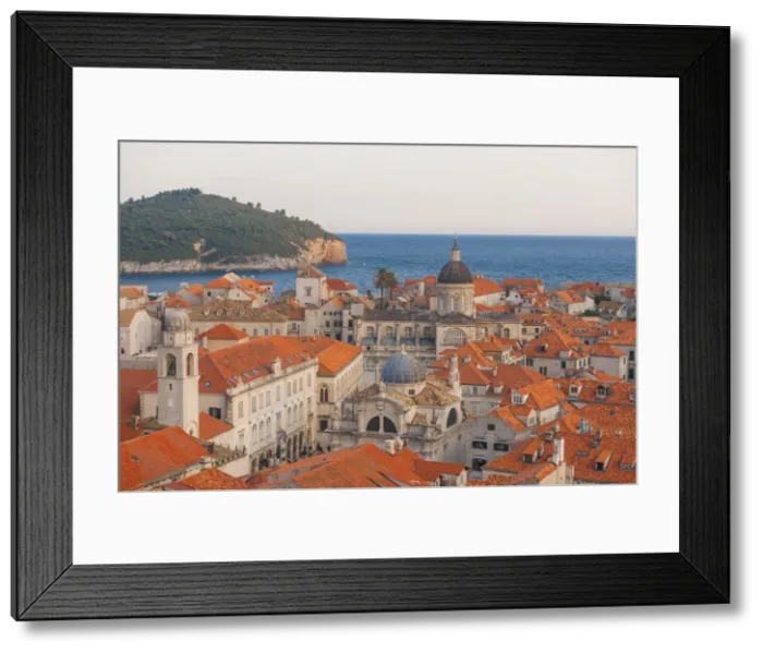 Framed Print : Rooftops, Dubrovnik, Croatia, Europe Framed Print : Rooftops, Dubrovnik, Croatia, Europe