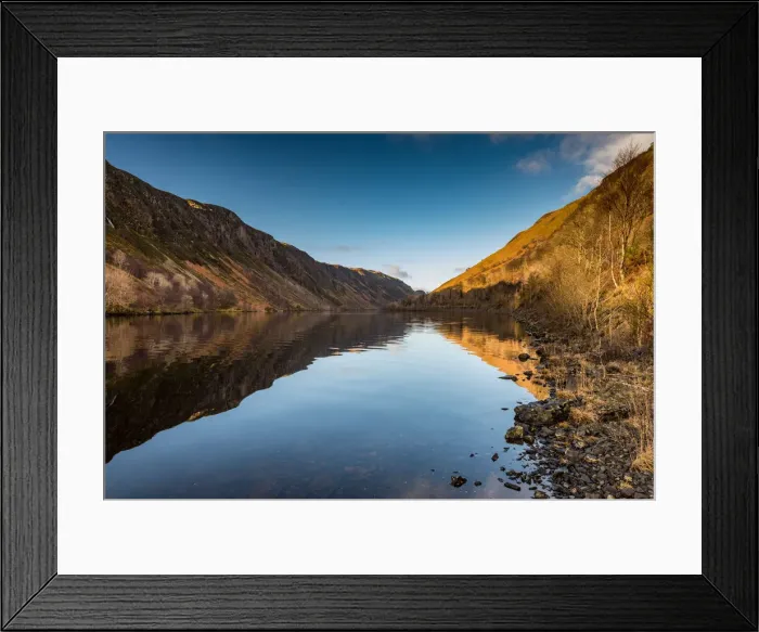 Framed Print : Early morning sunlight hits the waters of Loch Awe, Highlands, Scotland, United Kingdom Framed Print : Early morning sunlight hits the waters of Loch Awe, Highlands, Scotland, United Kingdom