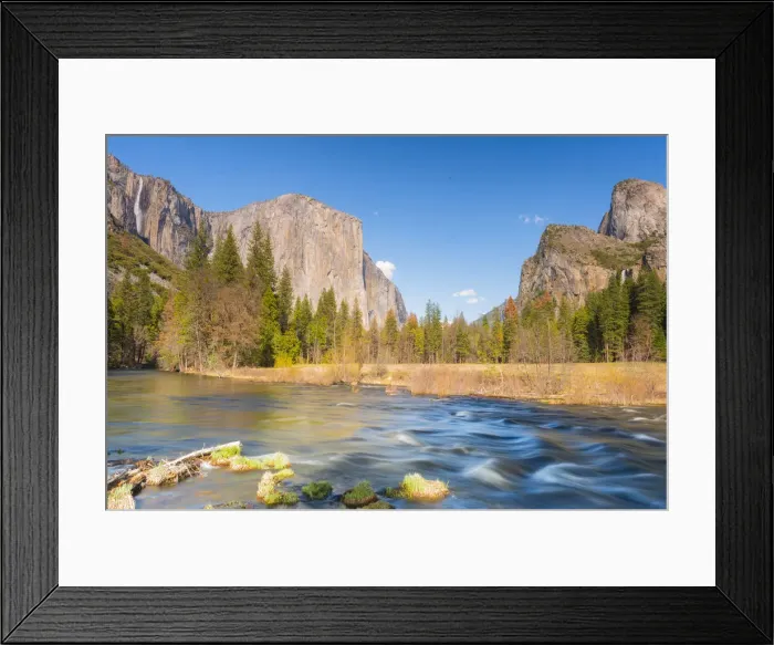 Framed Print : Valley View, Yosemite National Park, UNESCO World Heritage Site, California, United Framed Print : Valley View, Yosemite National Park, UNESCO World Heritage Site, California, United