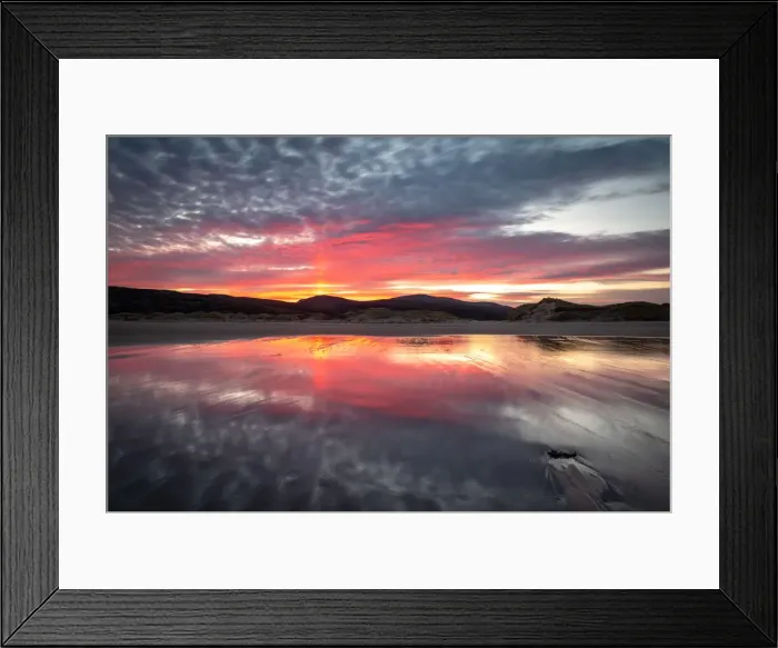 Framed Print : Sandwood Bay at sunrise, Sutherland, Scotland, United Kingdom, Europe Framed Print : Sandwood Bay at sunrise, Sutherland, Scotland, United Kingdom, Europe