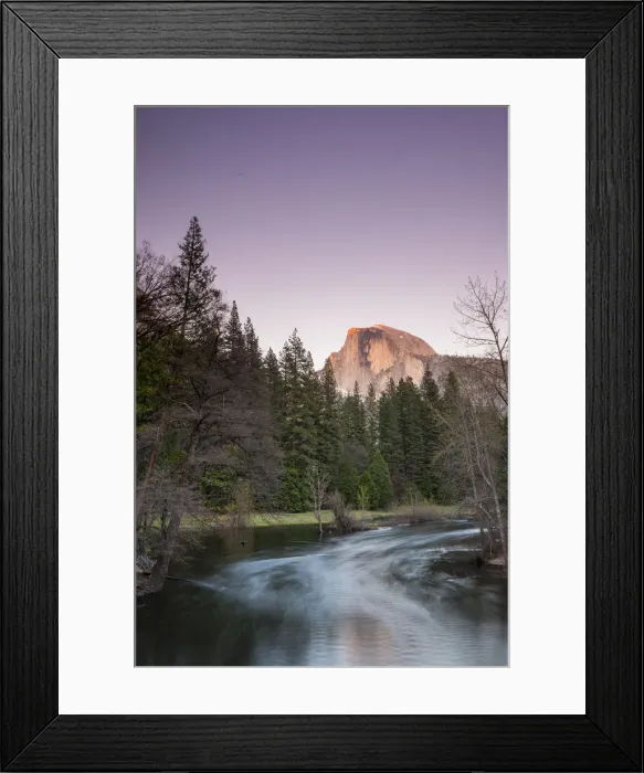 Framed Print : Half Dome, Yosemite National Park, UNESCO World Heritage Site, California, United Framed Print : Half Dome, Yosemite National Park, UNESCO World Heritage Site, California, United