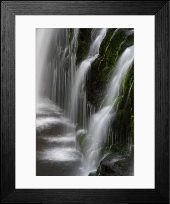 Framed Print : Sgwd y Pannwr waterfall, Pontneddfechan, Brecon Beacons, Powys, Wales, United Kingdom Framed Print : Sgwd y Pannwr waterfall, Pontneddfechan, Brecon Beacons, Powys, Wales, United Kingdom