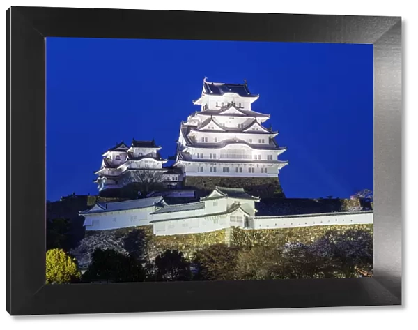 The 17th century Himeji Castle, UNESCO World Heritage Site, Hyogo Prefecture, Honshu