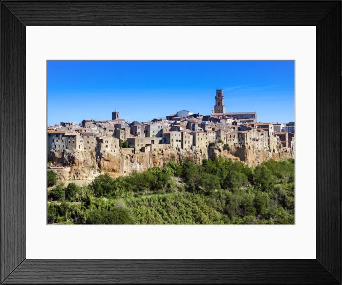 Framed Print : Pitigliano, Grosseto province, Maremma, Tuscany, Italy, Europe Framed Print : Pitigliano, Grosseto province, Maremma, Tuscany, Italy, Europe