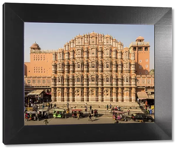 Hawa Mahal, Jaipur, Rajasthan, India, Asia