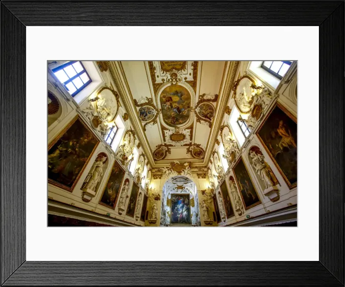Framed Print : Oratorio del Santissimo Rosario in San Domenico (Oratory of the Rosary of St. Dominic) Framed Print : Oratorio del Santissimo Rosario in San Domenico (Oratory of the Rosary of St. Dominic)