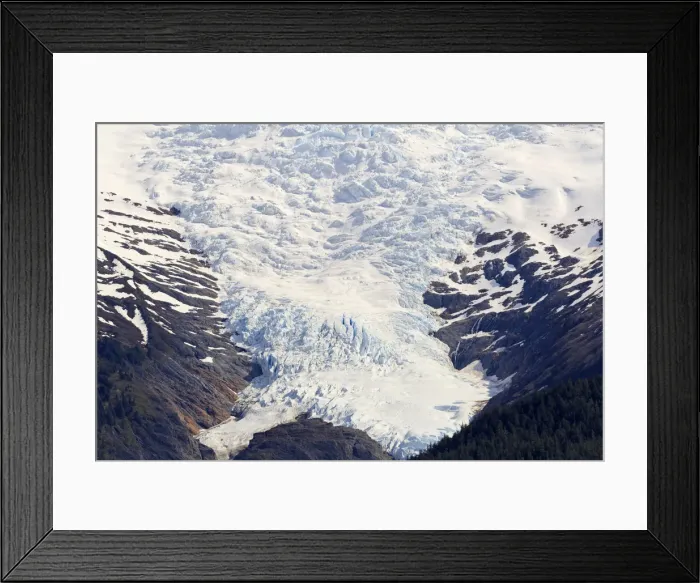 Framed Print : Glacier, Endicott Arm, Holkham Bay, Juneau, Alaska, United States of America, North Framed Print : Glacier, Endicott Arm, Holkham Bay, Juneau, Alaska, United States of America, North