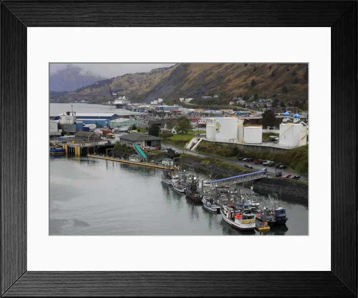 Framed Print : Kodiak, Alaska, United States of America, North America Framed Print : Kodiak, Alaska, United States of America, North America
