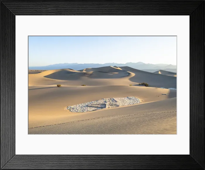 Framed Print : Mesquite flat sand dunes in Death Valley National Park, California, United States Framed Print : Mesquite flat sand dunes in Death Valley National Park, California, United States