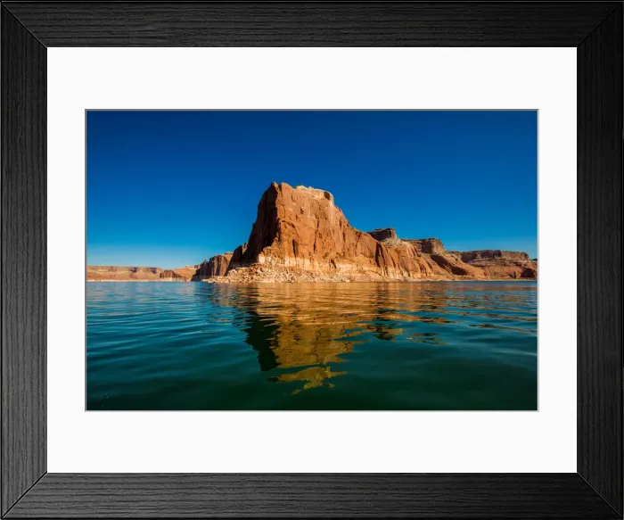 Framed Print : Beautiful Lake Powell, border of Arizona and Utah, United States of America, North Framed Print : Beautiful Lake Powell, border of Arizona and Utah, United States of America, North