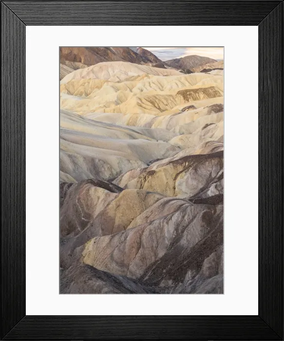 Framed Print : Zabriskie Point in Death Valley National Park, California, United States of America Framed Print : Zabriskie Point in Death Valley National Park, California, United States of America