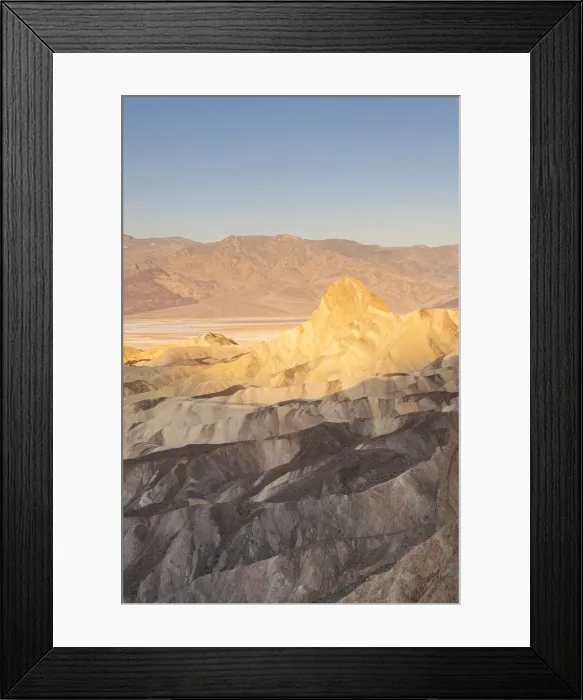 Framed Print : Zabriskie Point in Death Valley National Park, California, United States of America Framed Print : Zabriskie Point in Death Valley National Park, California, United States of America