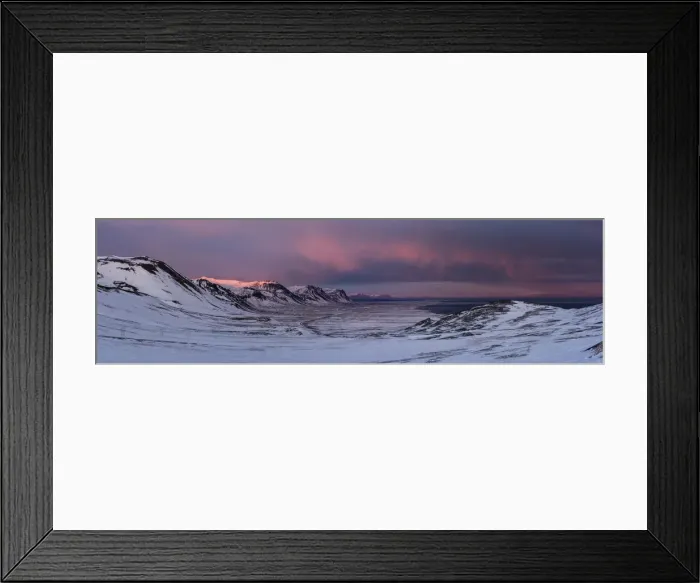 Framed Print : Snow covered mountains in evening sunlight, Snaefellsnes Peninsula, Iceland, Polar Framed Print : Snow covered mountains in evening sunlight, Snaefellsnes Peninsula, Iceland, Polar