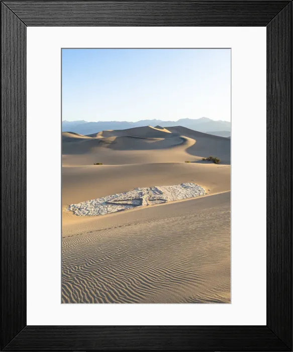 Framed Print : Mesquite flat sand dunes in Death Valley National Park, California, United States Framed Print : Mesquite flat sand dunes in Death Valley National Park, California, United States
